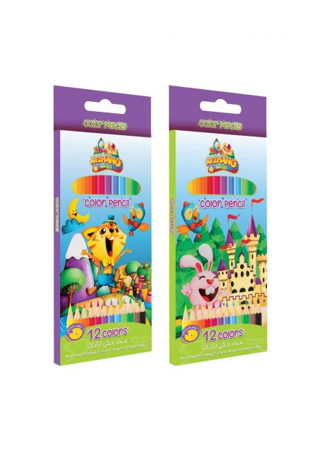 مداد رنگی ۱۲ رنگ