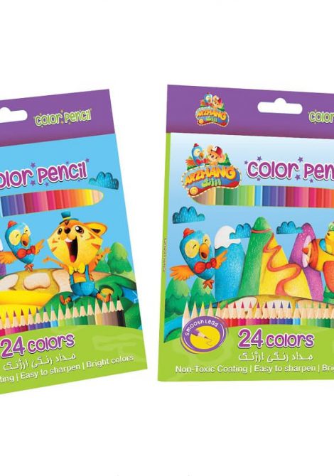 مداد رنگی ۲۴ رنگ
